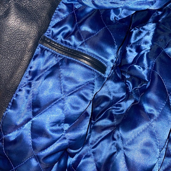 NFL Authentic Vintage Broncos Denver Broncos Leather Jacket Size Small - Picture 7 of 9